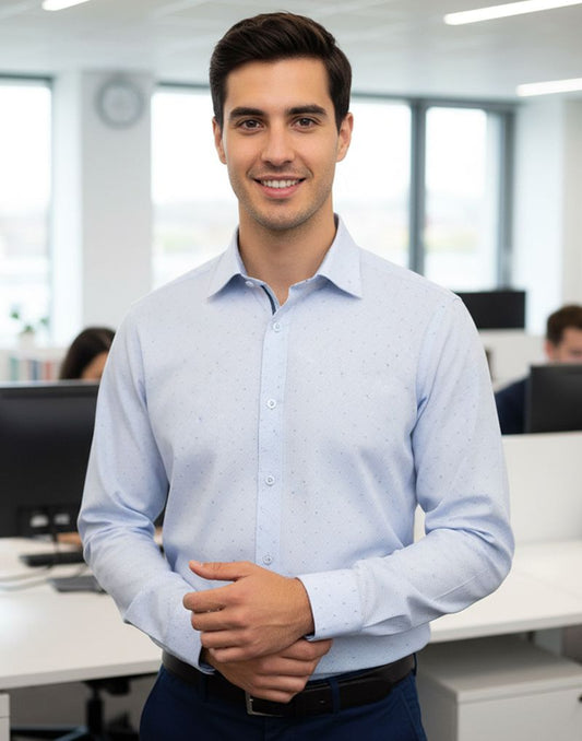 Jobbs mens long sleeve formal shirt