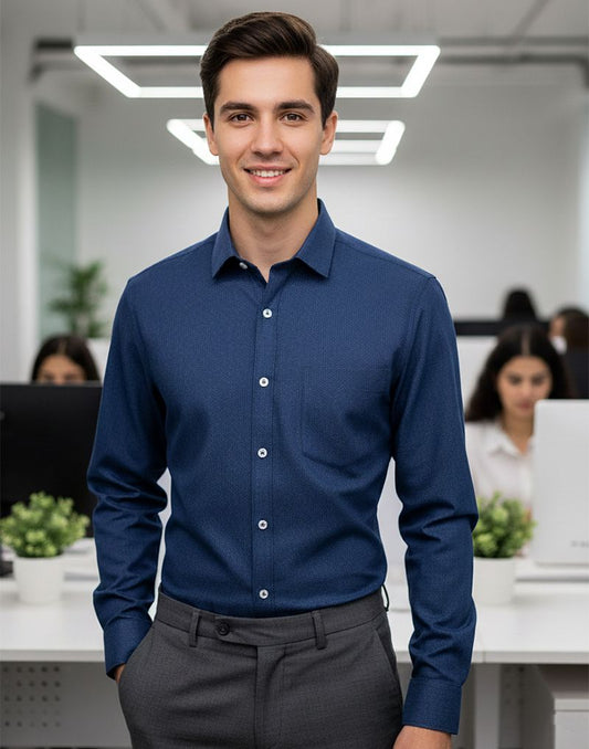 jobbs mens long sleeve formal shirt