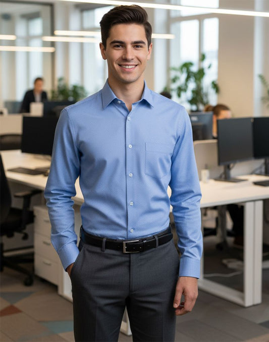 Jobbs mens long sleeve formal shirt