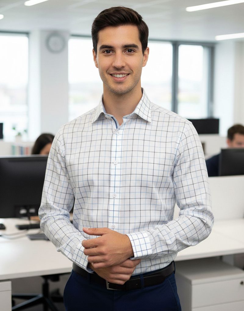 Jobbs Mens Long Sleeve Formal Shirt