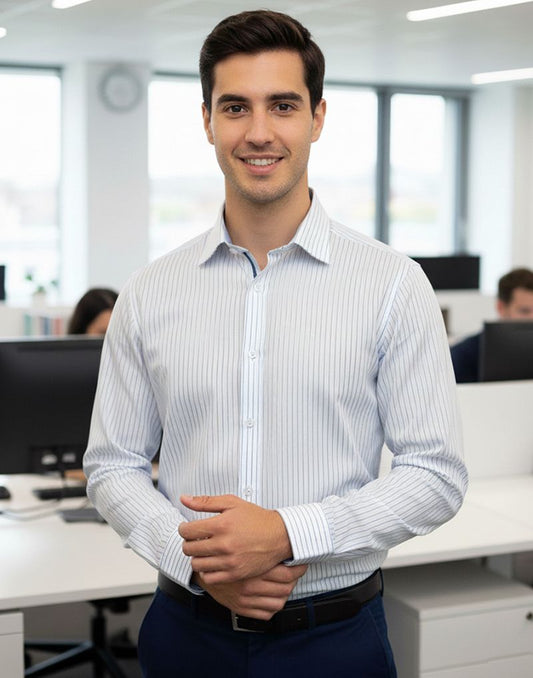 Jobbs Mens Long Sleeve Formal Shirt