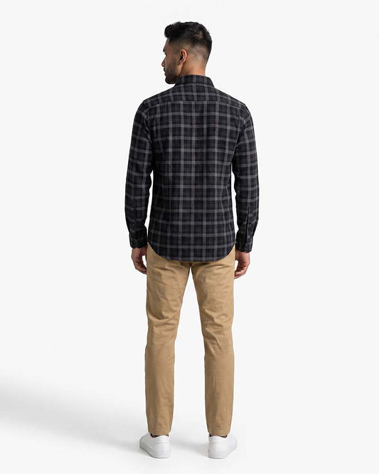 JOBBS LONG SLEEVE CHECK SHIRT