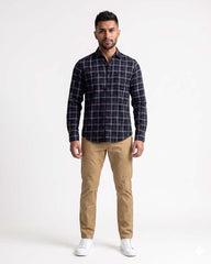 JOBBS LONG SLEEVE CHECK SHIRT