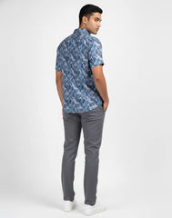 MEN'S SHORT SLEEVE PRINTED  SHIRT