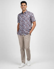 MEN'S SHORT SLEEVE PRINTED  SHIRT