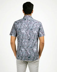 JOBBS SHORT SLEEVE PRINTED  SHIRT