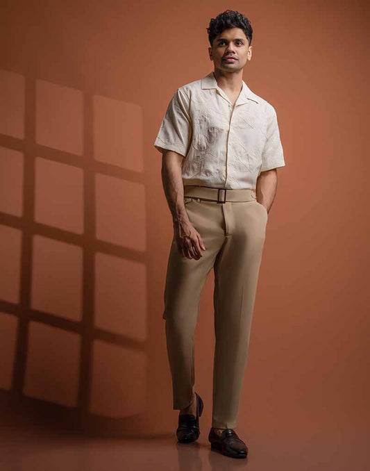 JOBBS SHORT SLEEVE EMBROIDERED  SHIRT