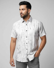 JOBBS SHORT SLEEVE PRINTED SHIRT