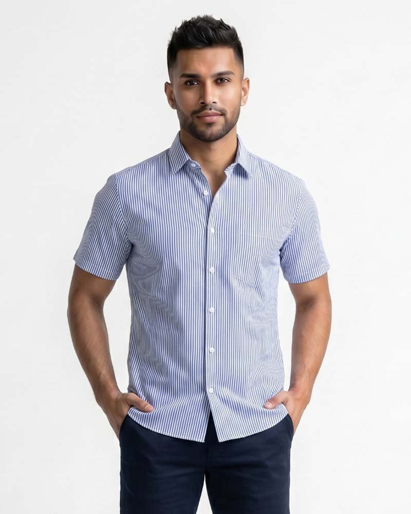 JOBBS SHORT SLEEVE LINEN SHIRT