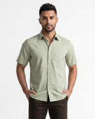 JOBBS SHORT SLEEVE LINEN SHIRT