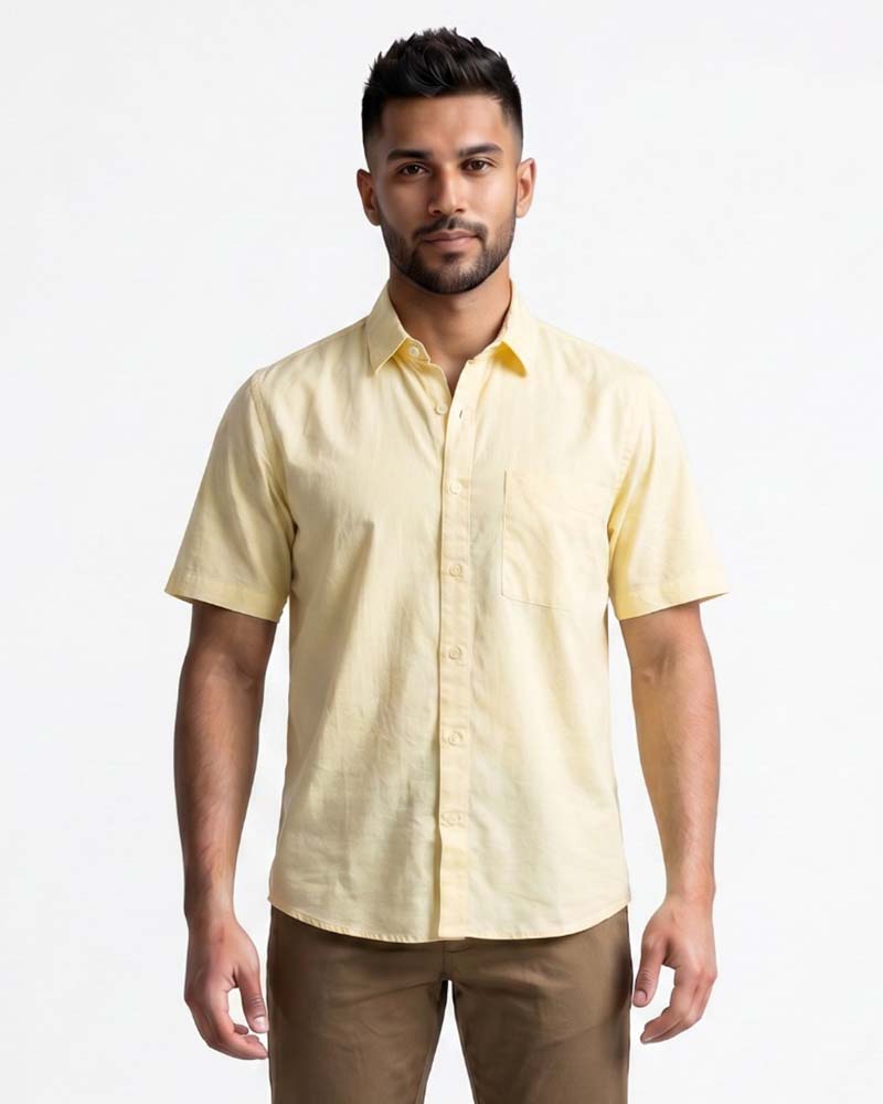 JOBBS SHORT SLEEVE LINEN SHIRT