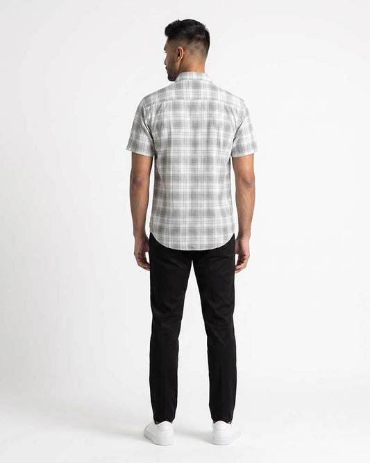 JOBBS SHORT SLEEVE CHECK SHIRT