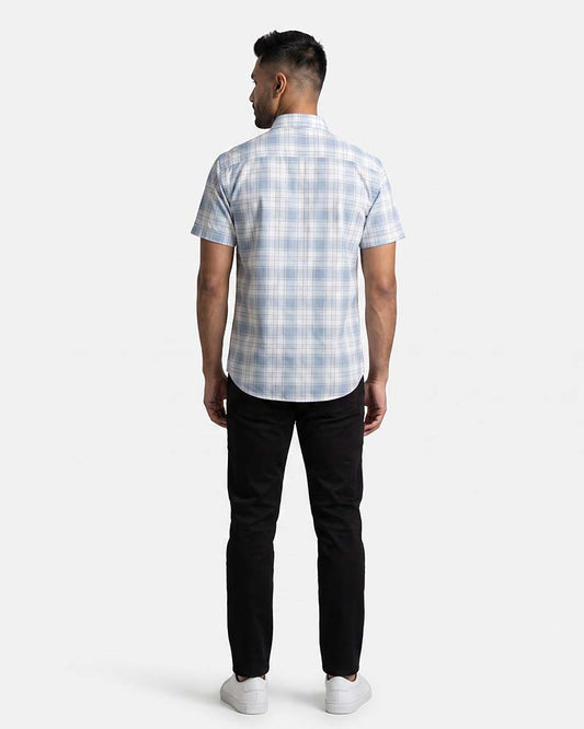 JOBBS SHORT SLEEVE CHECK SHIRT