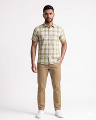JOBBS SHORT SLEEVE CHECK SHIRT