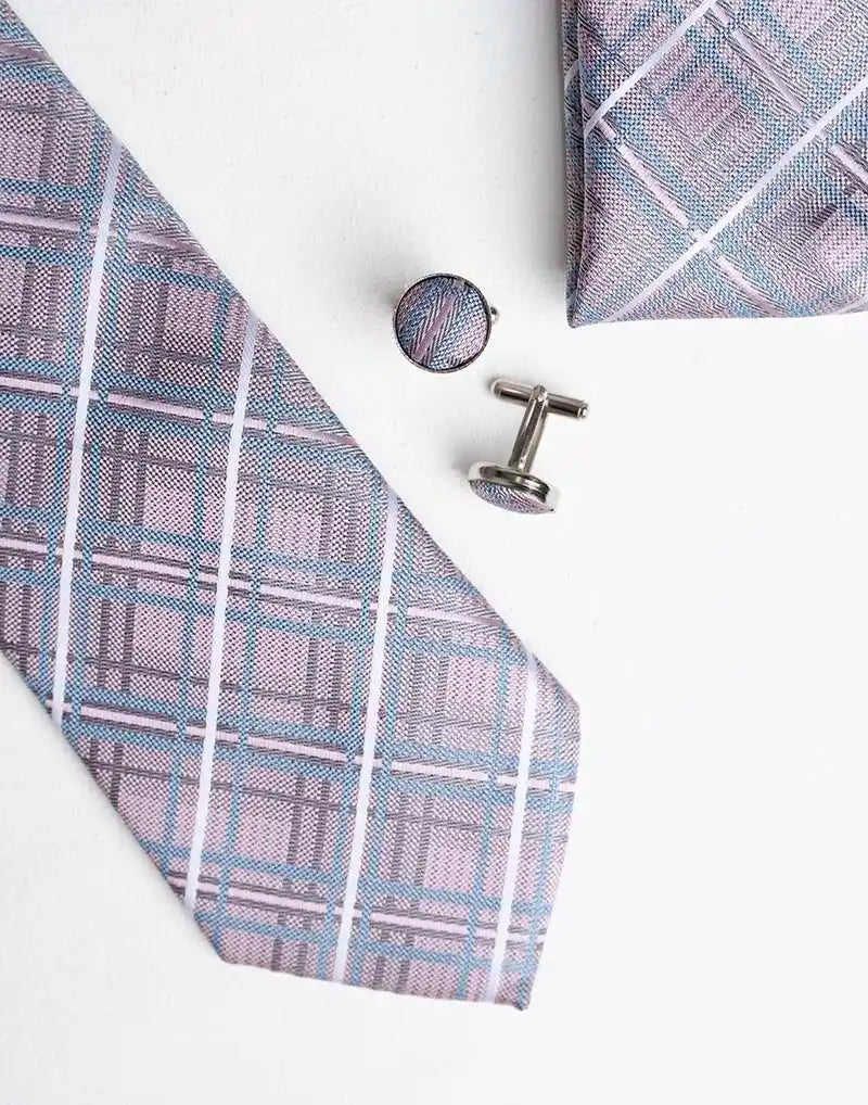 JOBBS Mens Tie & Cufflink Set