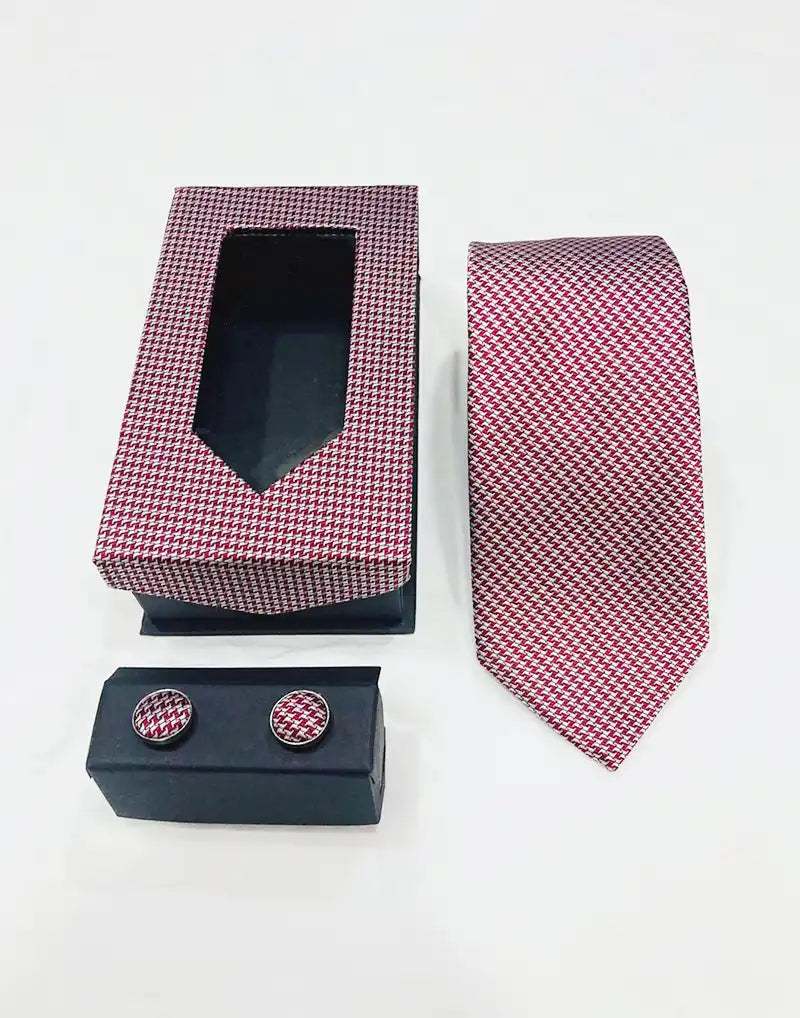 JOBBS Mens Tie & Cufflink Set