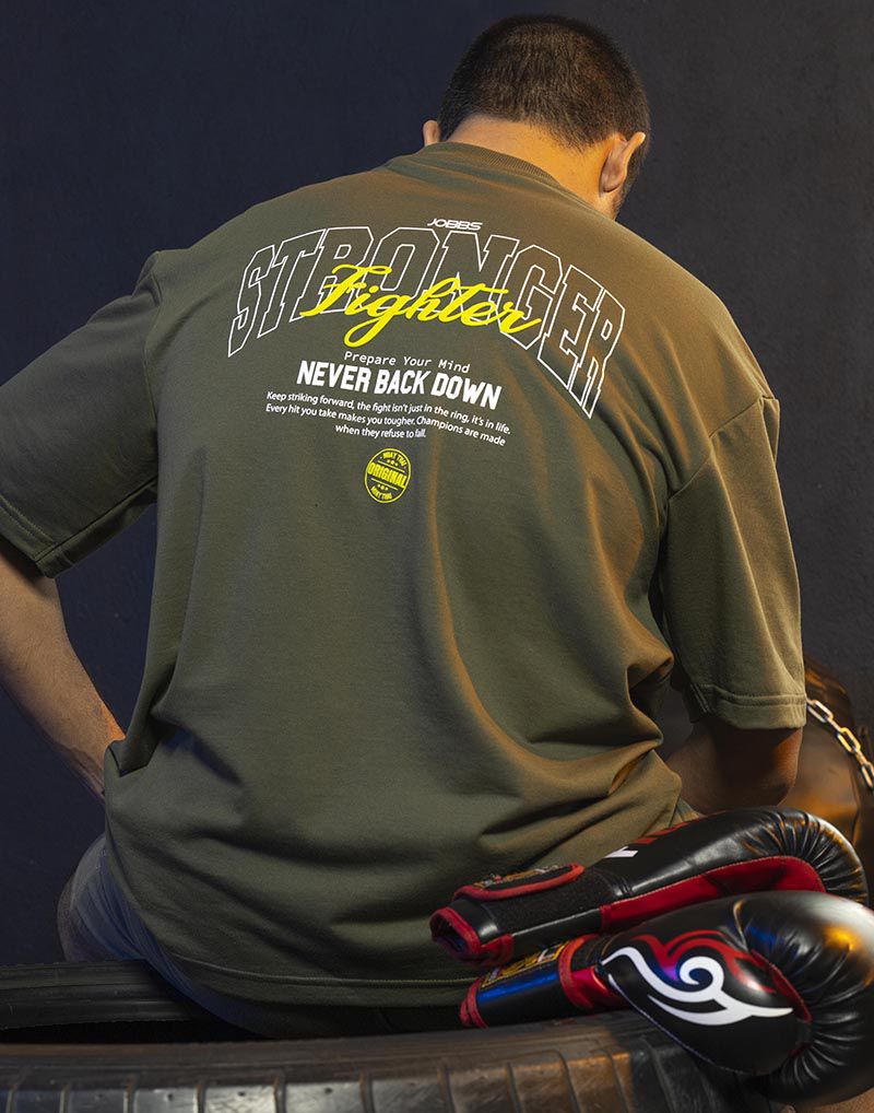 JOBBS OVERSIZED  T - SHIRT