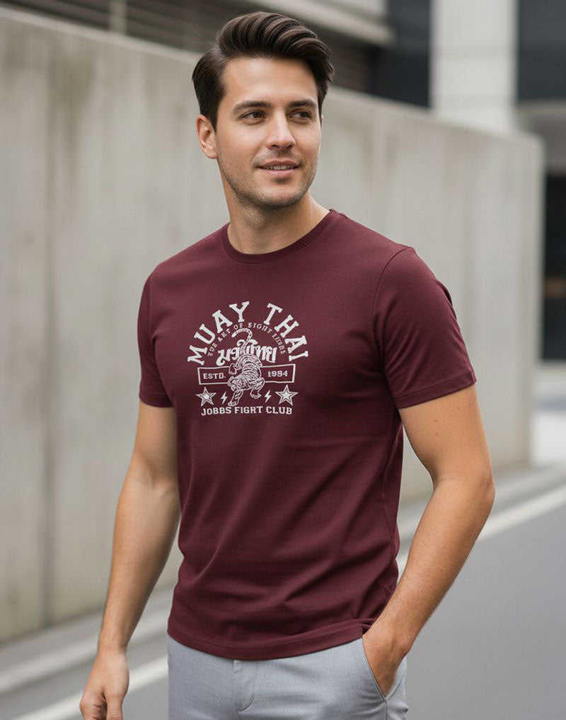 JOBBS  PRINTED T - SHIRT