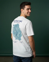 JOBBS GRAPHIC PRINTED OVERSIZED T - SHIRT