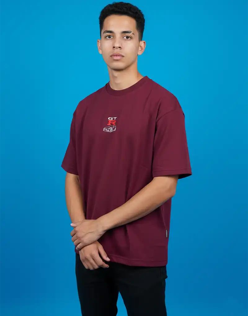 JOBBS GRAPHIC PRINTED OVERSIZED T - SHIRT