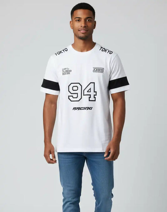 JOBBS  PRINTED T - SHIRT