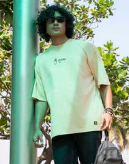 AMAZING LANKA GRAPHIC PRINTED OVERSIZED T - SHIRT