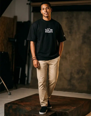 GRAPHIC PRINTED OVERSIZED T - SHIRT