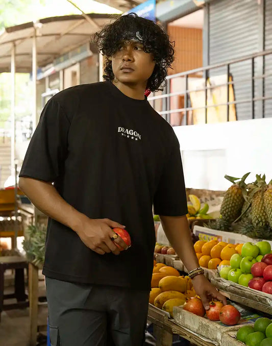 JOBBS GRAPHIC PRINTED OVERSIZED T-SHIRT