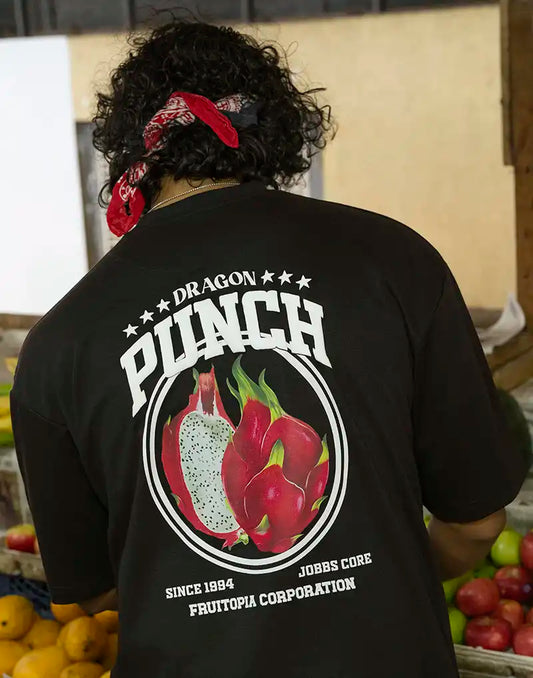 GRAPHIC PRINTED OVERSIZED T - SHIRT