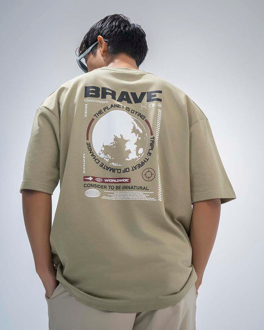 SAVAGE OVERSIZED GRAPHIC T - SHIRT