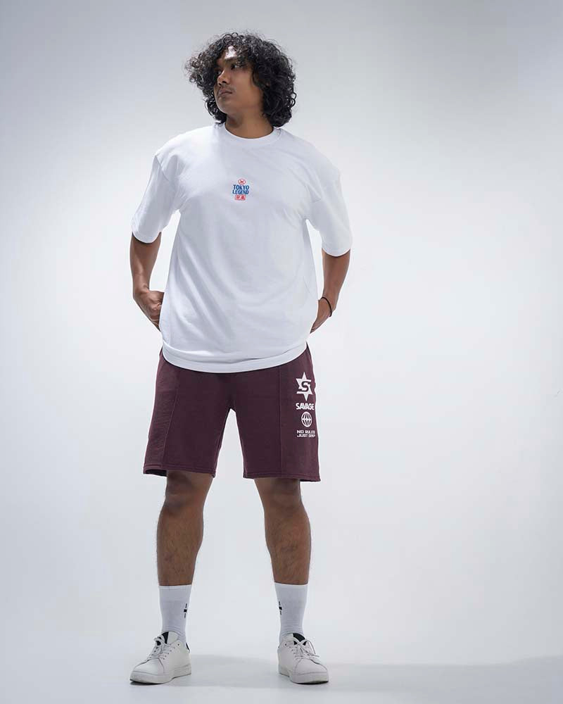 SAVAGE OVERSIZED GRAPHIC T - SHIRT