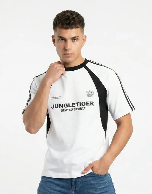 JOBBS GRAPHIC PRINTED OVERSIZED T - SHIRT