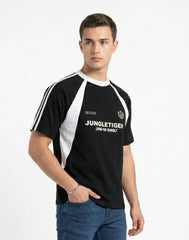 JOBBS GRAPHIC PRINTED OVERSIZED T - SHIRT