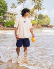 AMAZING LANKA GRAPHIC PRINTED OVERSIZED T - SHIRT