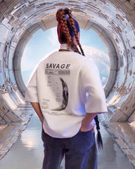 SAVAGE OVERSIZED T - SHIRT