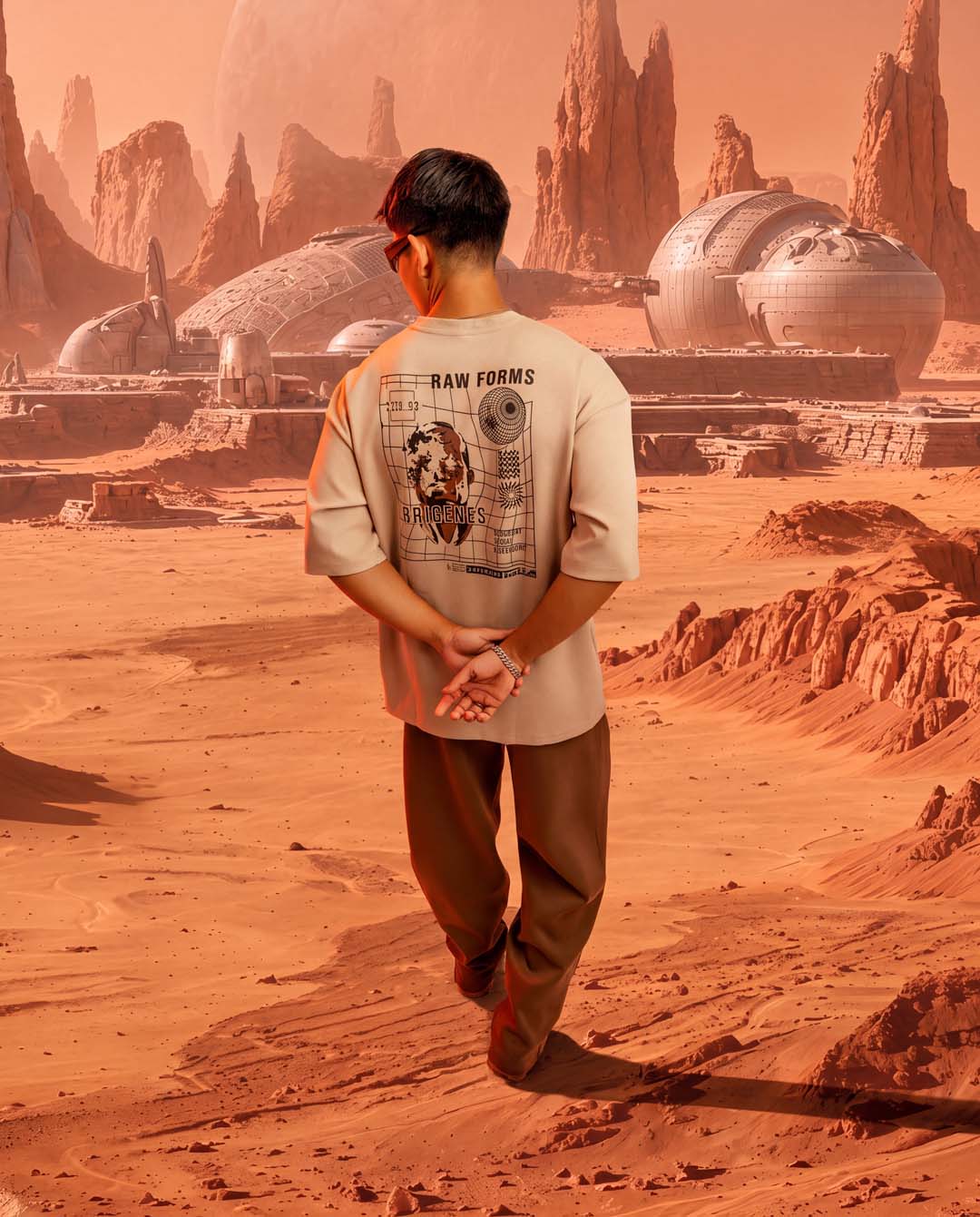 SAVAGE OVERSIZED UNISEX T - SHIRT
