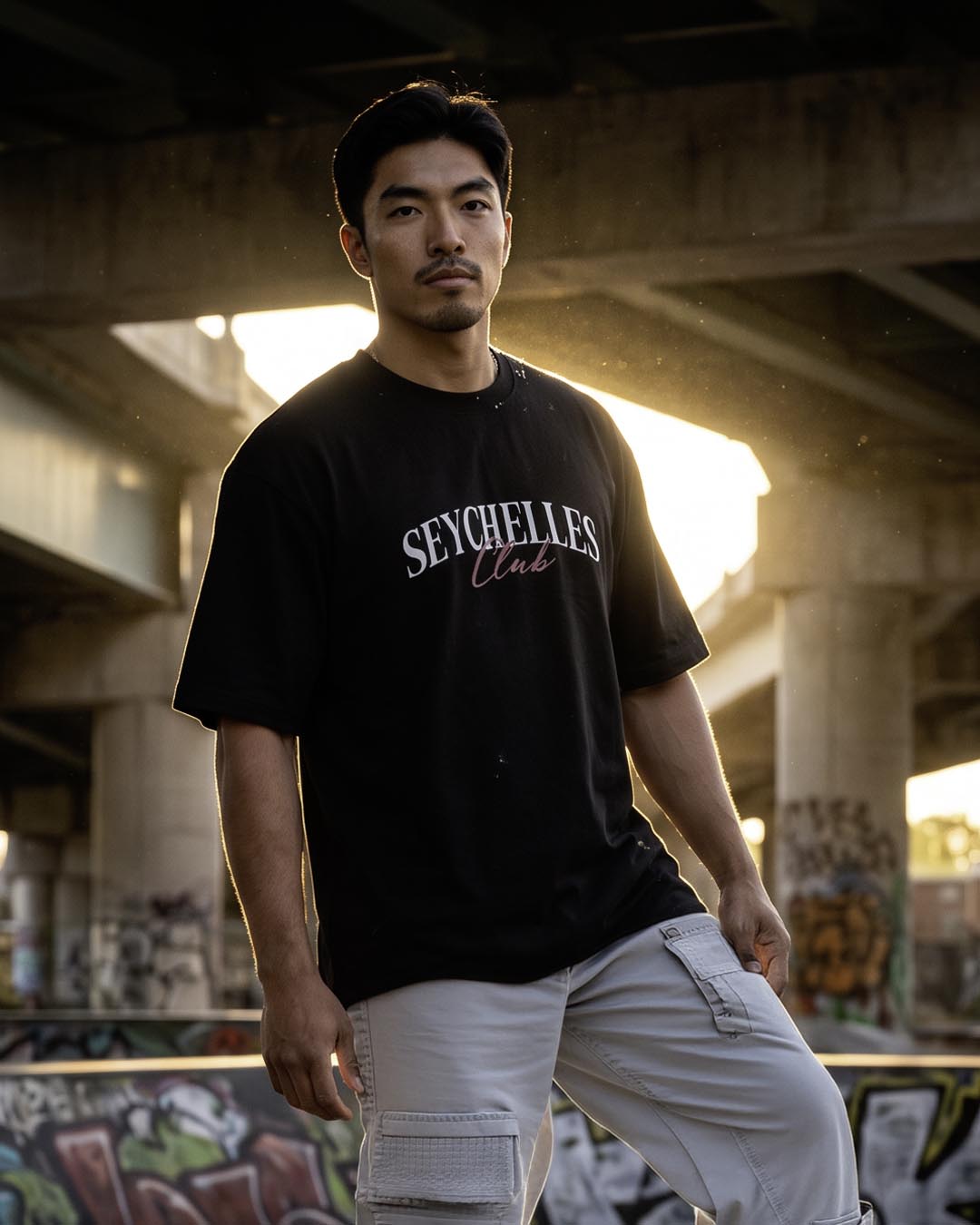 SAVAGE OVERSIZED GRAPHIC T-SHIRT