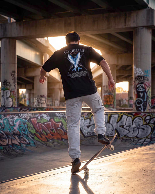 SAVAGE OVERSIZED GRAPHIC T-SHIRT