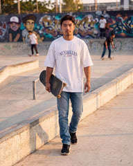 SAVAGE OVERSIZED GRAPHIC T-SHIRT