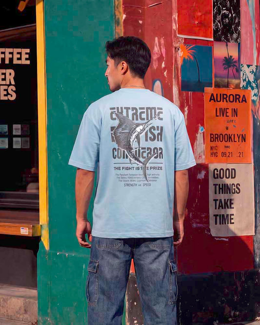 SAVAGE OVERSIZED GRAPHIC T-SHIRT