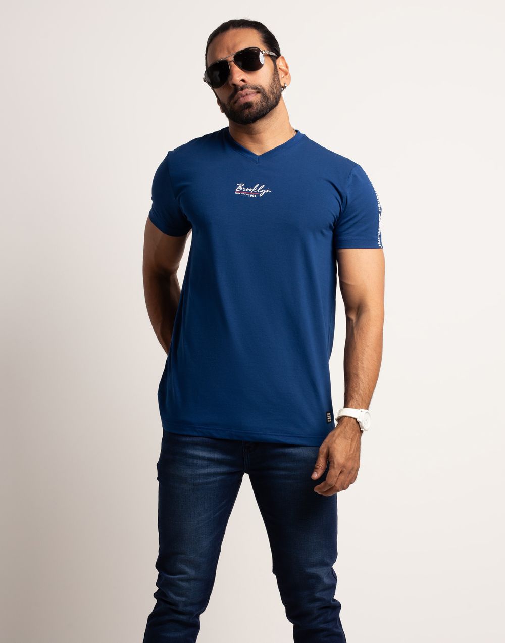 0203210370BLU (1)_Mens T-Shirt_Fashion Bug Sri Lanka_King Of Fashion