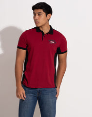 Jobbs mens graphic printed polo  shirt