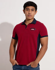 Jobbs mens graphic printed polo  shirt
