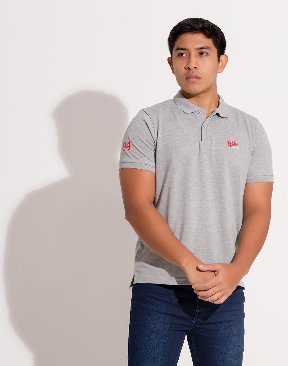 jobbs mens graphic printed polo shirt