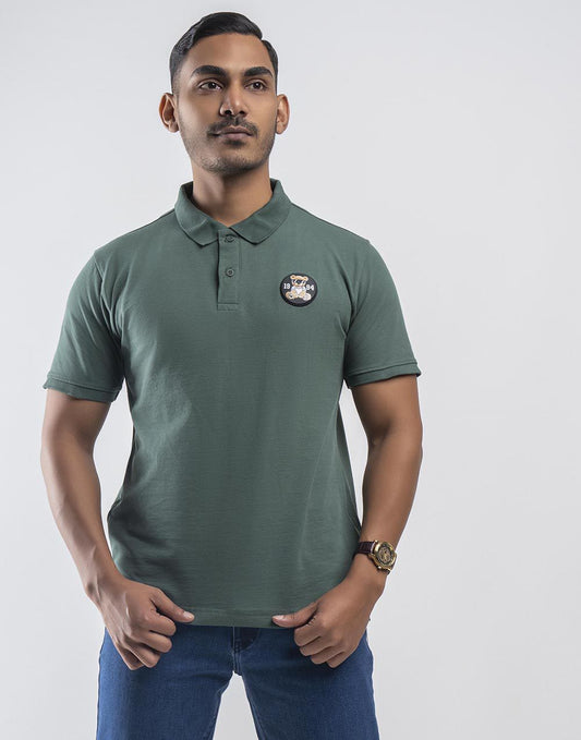 JOBBS COLLARED  T - SHIRT