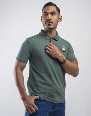 JOBBS COLLARED  T - SHIRT