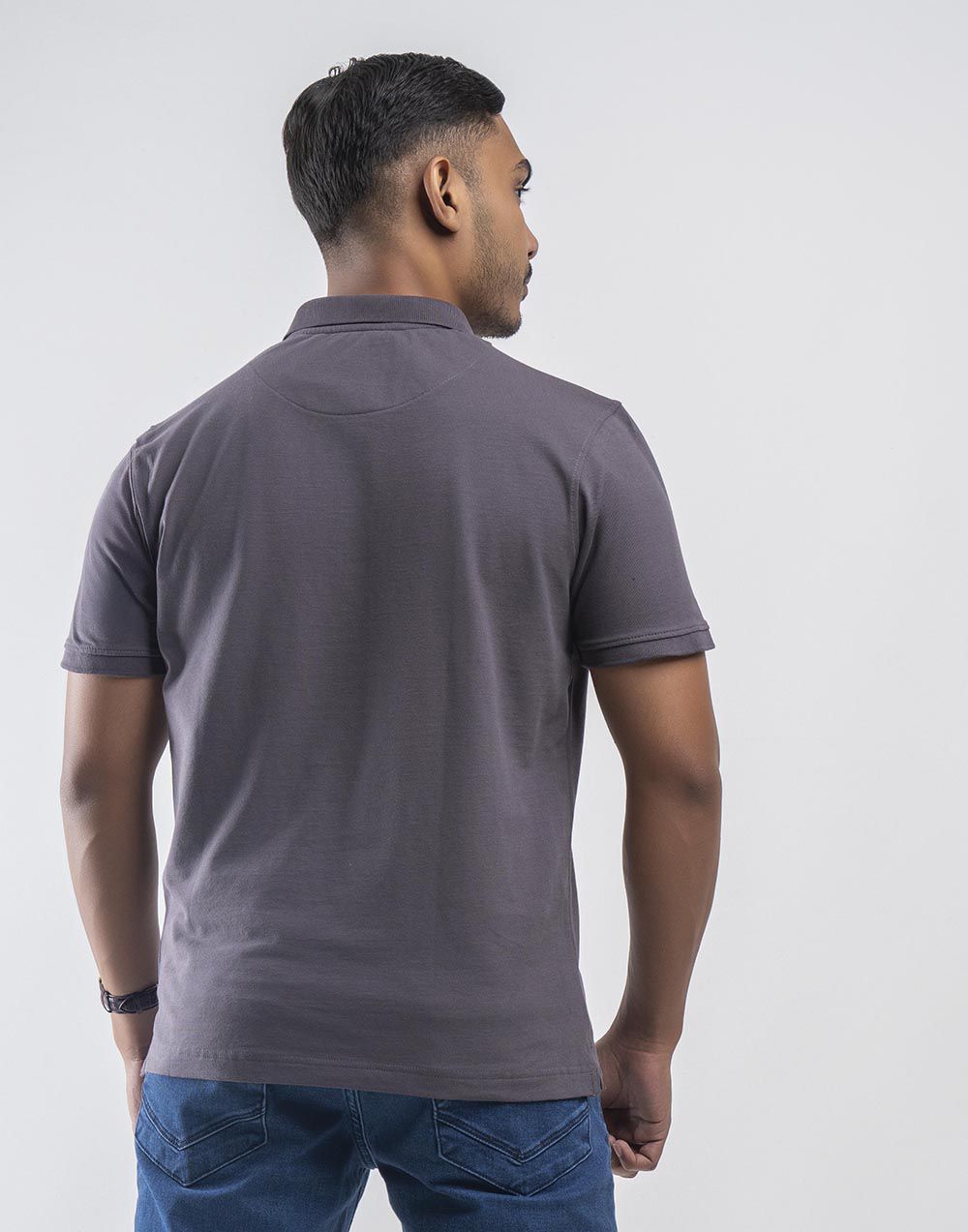 JOBBS COLLARED  T - SHIRT