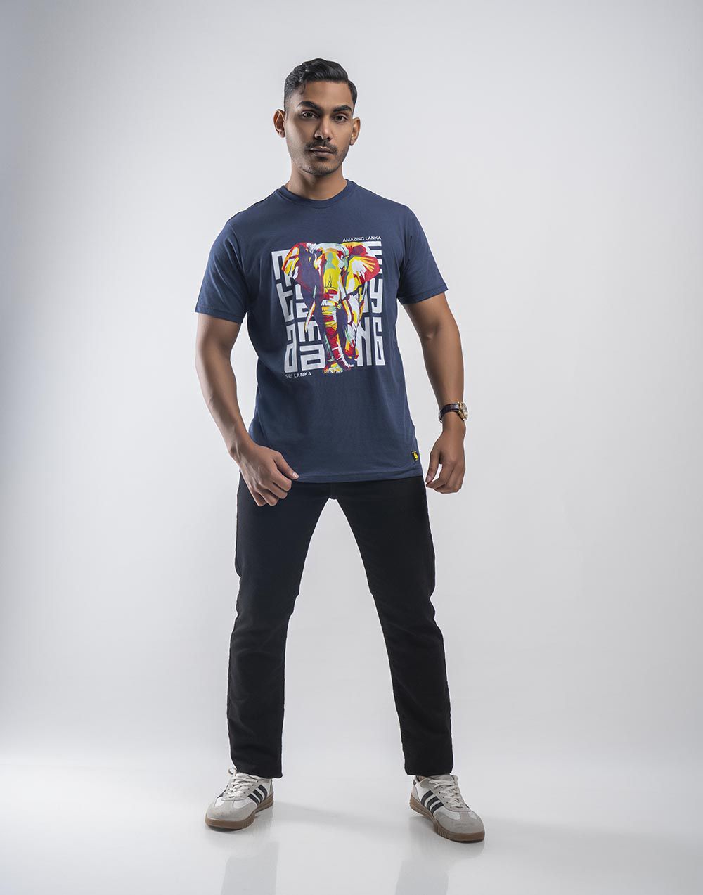 ANAZING LANKA  PRINTED T - SHIRT