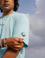 AMAZING LANKA GRAPHIC PRINTED OVERSIZED T - SHIRT