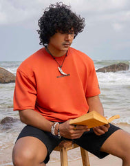 AMAZING LANKA GRAPHIC PRINTED OVERSIZED T - SHIRT